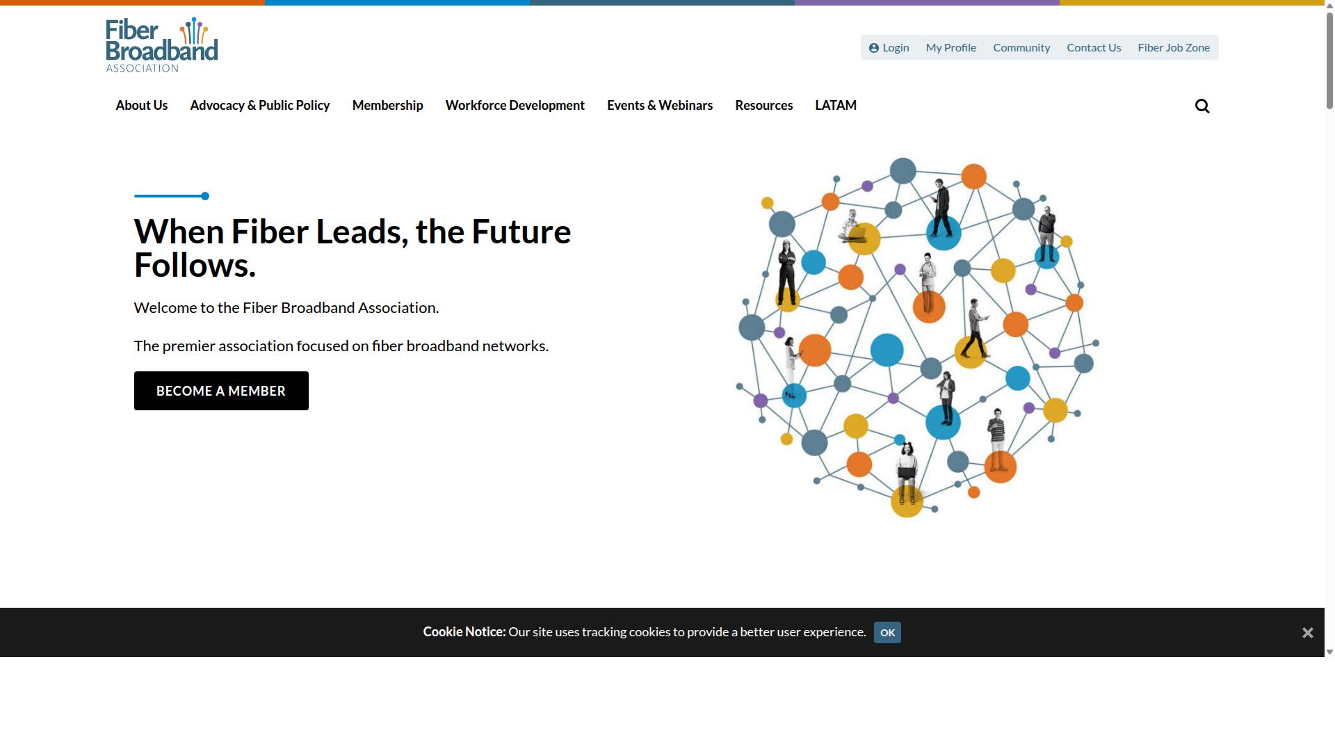 Fiber Broadband Association website