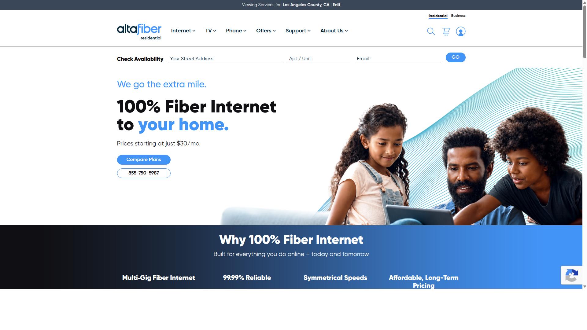 Altafiber website